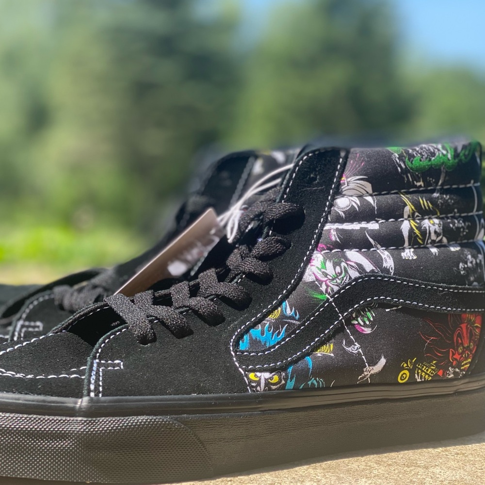 Disney vans villains 100th anniversary men’s size 9